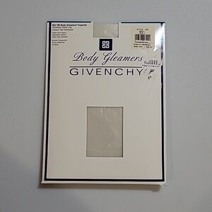New Givenchy Body Gleamers Panthyhose Model 156 Size C Grey Slightly Imperfect